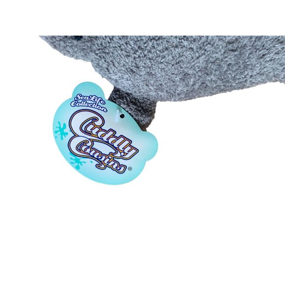 New Sealife Collection Cuddly Cousins Gray Manatee Plush Stuffed Animal Toy 9 in - Picture 2 of 3